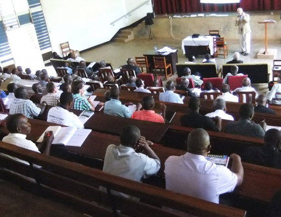 Uganda Amphitheater Lecture